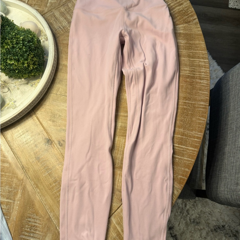 lululemon athletica align Light Pink Leggings